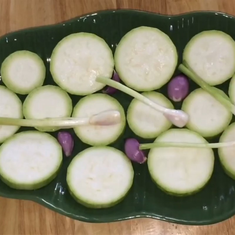 Bước 4 Hấp cá Cá diêu hồng hấp bầu