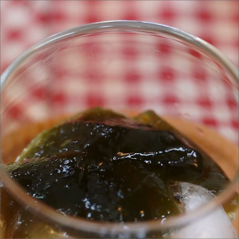 Bước 4 Hoàn thành Thạch găng từ lá tươi