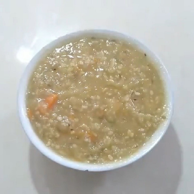 Bước 4 Thành phẩm Cháo khoai lang đậu xanh