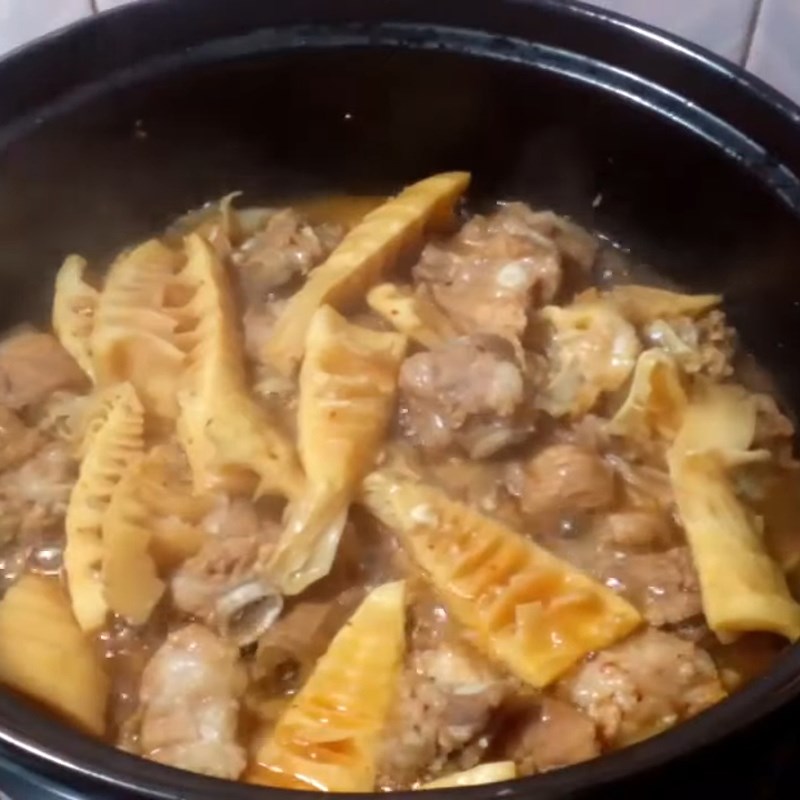 Bước 5 Kho sườn Sườn kho măng