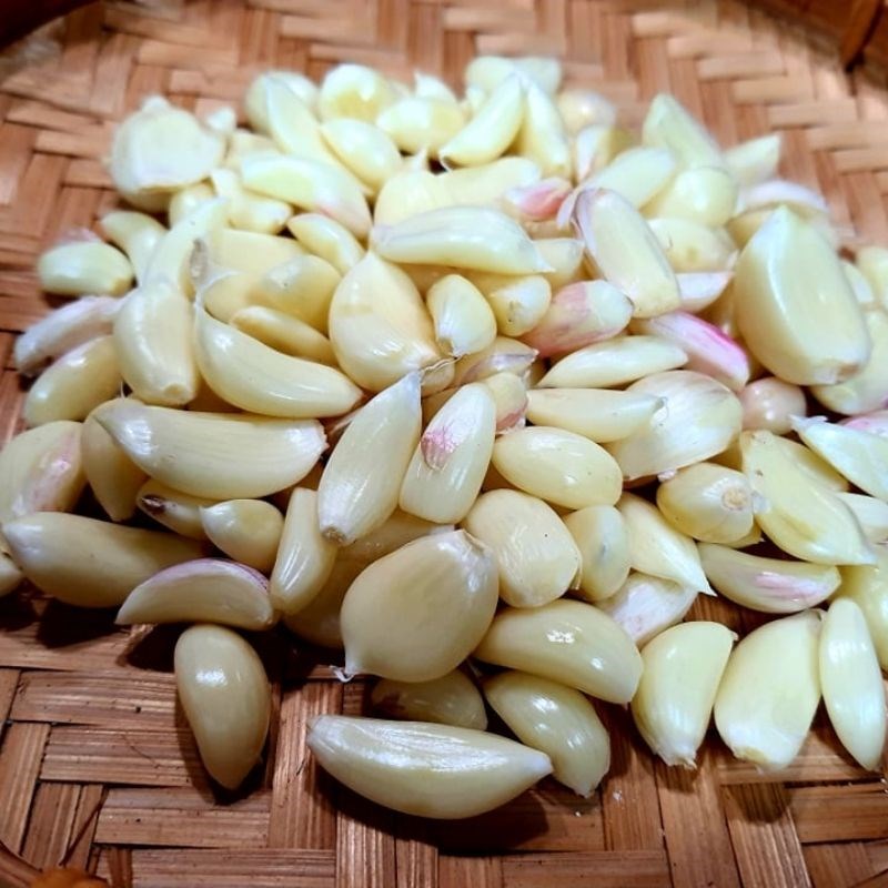 Bước 1 Sơ chế tỏi Tỏi ngâm mật ong