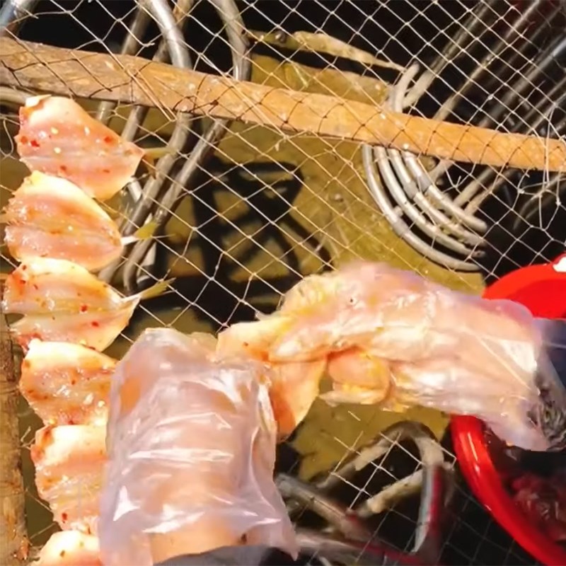 Bước 3 Làm khô cá Khô cá chỉ vàng 1 nắng