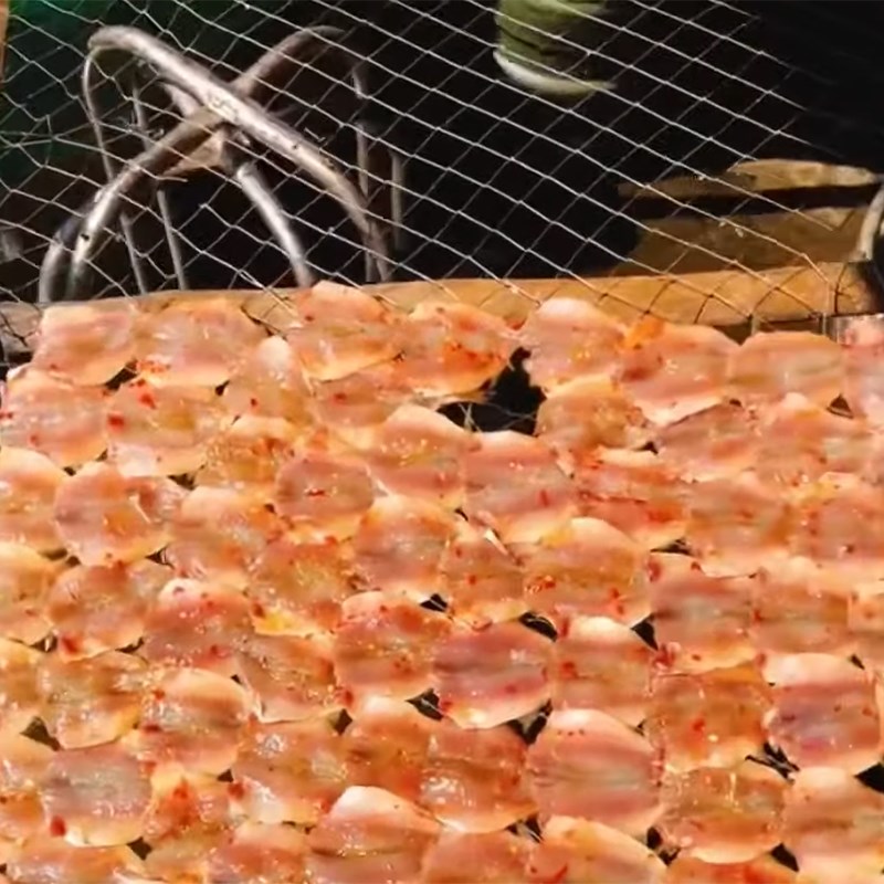 Bước 3 Làm khô cá Khô cá chỉ vàng 1 nắng