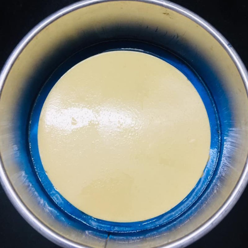 Bước 3 Làm phần rau câu hoa đậu biếc Rau câu phô mai đậu biếc