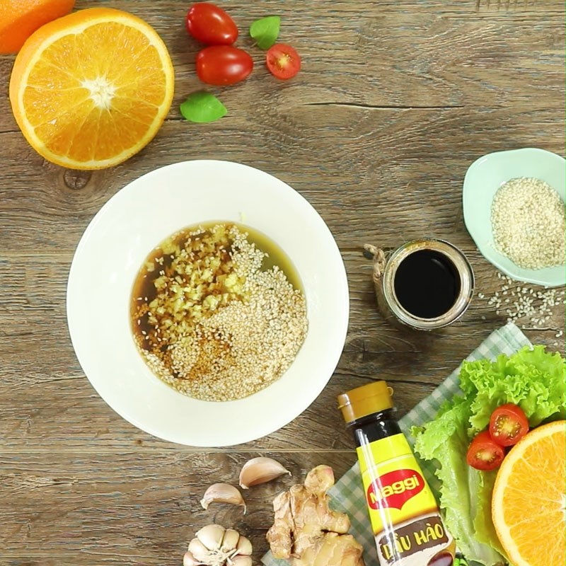 Bước 2 Làm sốt và ướp ức gà Ức gà nướng sốt teriyaki