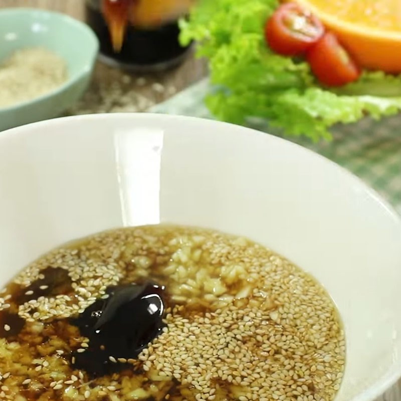 Bước 2 Làm sốt và ướp ức gà Ức gà nướng sốt teriyaki