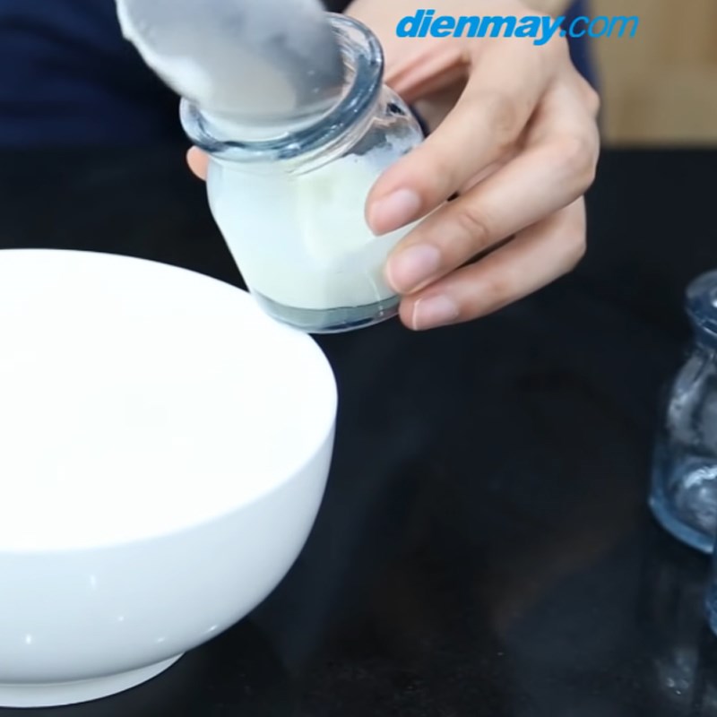 Bước 3 Làm sữa chua Sữa chua bằng lò vi sóng