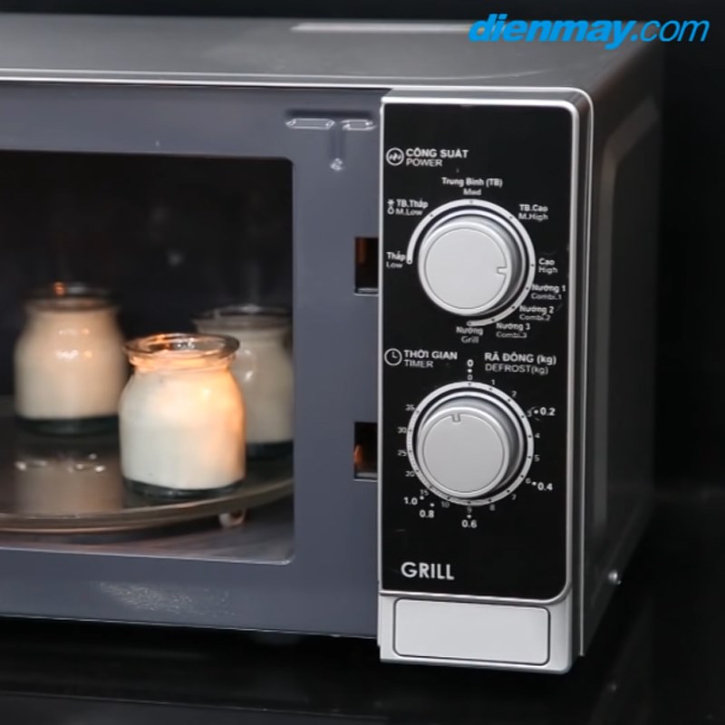 Bước 3 Làm sữa chua Sữa chua bằng lò vi sóng