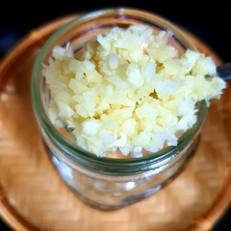 Bước 2 Làm tỏi ngâm mật ong Tỏi ngâm mật ong