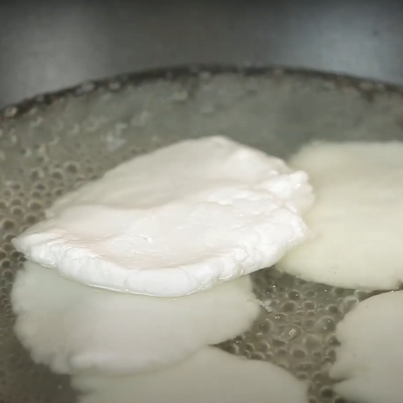 Bước 4 Nấu bột Bánh hồng truyền thống