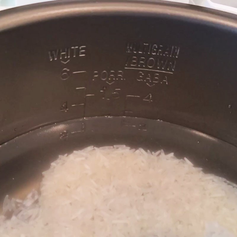 Bước 2 Nấu cháo gà Cháo gà nấu bằng nồi cơm điện Cuckoo