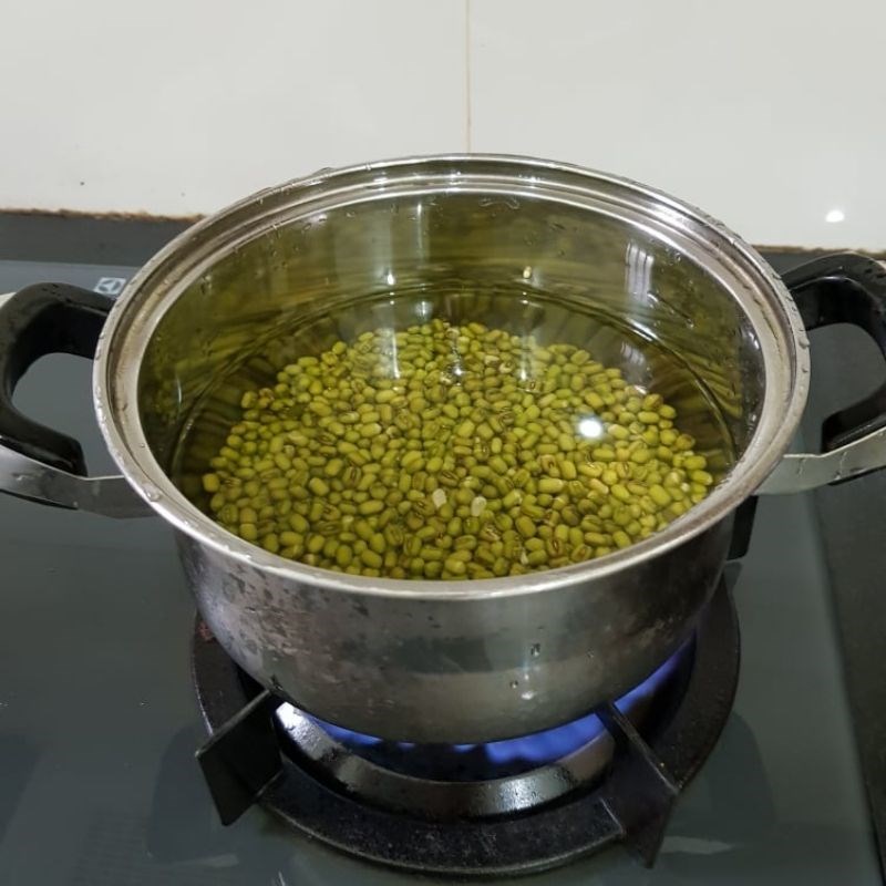 Bước 2 Nấu chè đậu xanh phổ tai Chè đậu xanh phổ tai