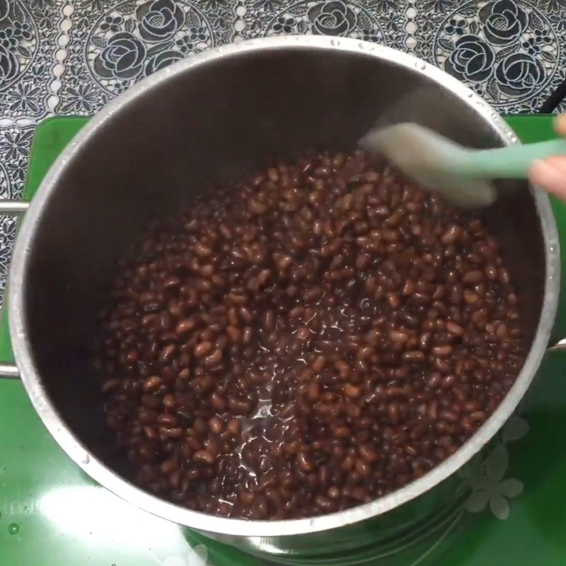 Bước 4 Nấu mềm đậu đỏ Trà sữa đậu đỏ sương sáo