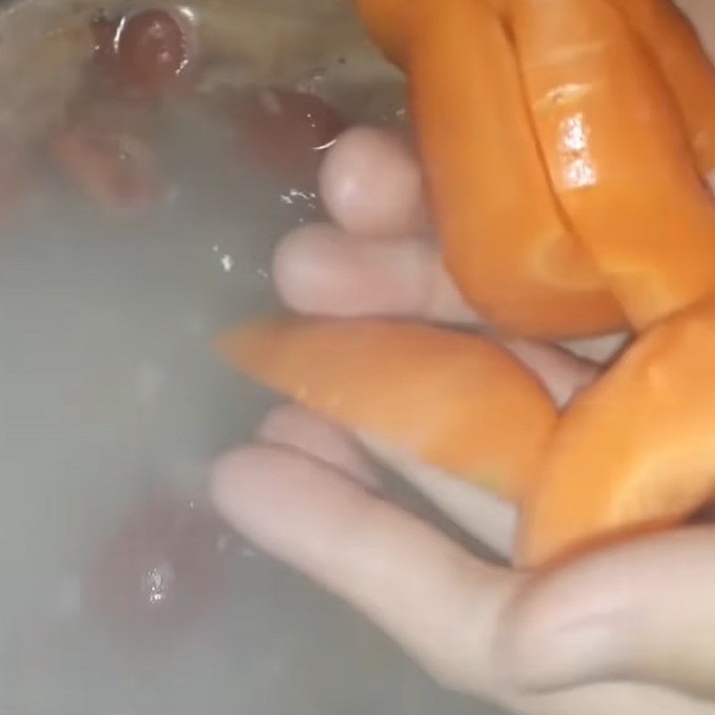 Bước 4 Nấu nước dùng mẻ Lẩu trâu nhúng mẻ