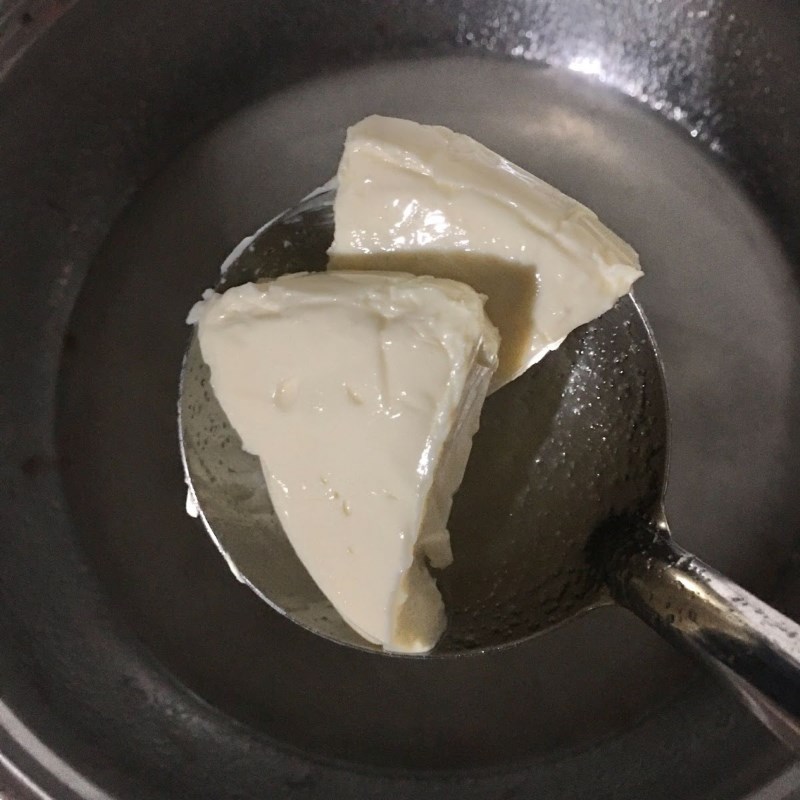 Bước 2 Nấu rau câu phô mai Rau câu phô mai