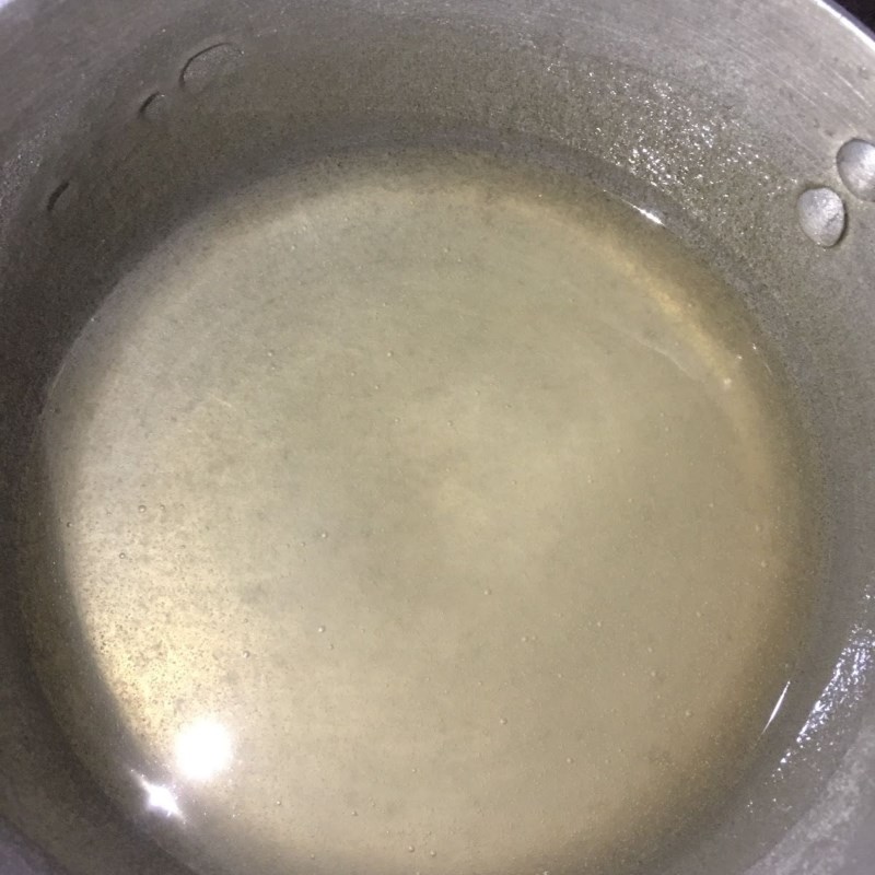 Bước 1 Nấu rau câu trắng Rau câu phô mai