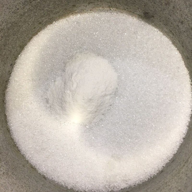 Bước 1 Nấu rau câu trắng Rau câu phô mai