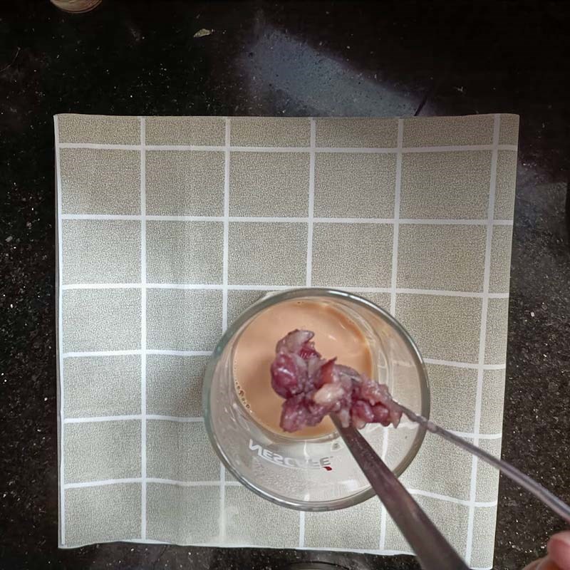 Bước 3 Nấu trà sữa đậu đỏ Trà sữa đậu đỏ