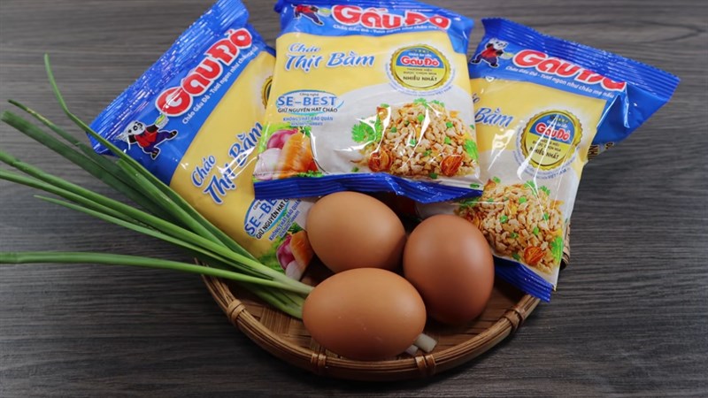 Nguyên liệu món ăn cháo chiên giòn