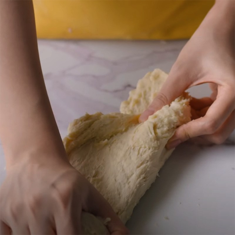 Bước 4 Nhào bột bánh Bánh mì trái cây Panettone