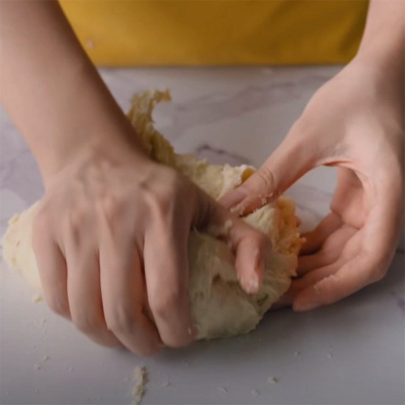 Bước 4 Nhào bột bánh Bánh mì trái cây Panettone