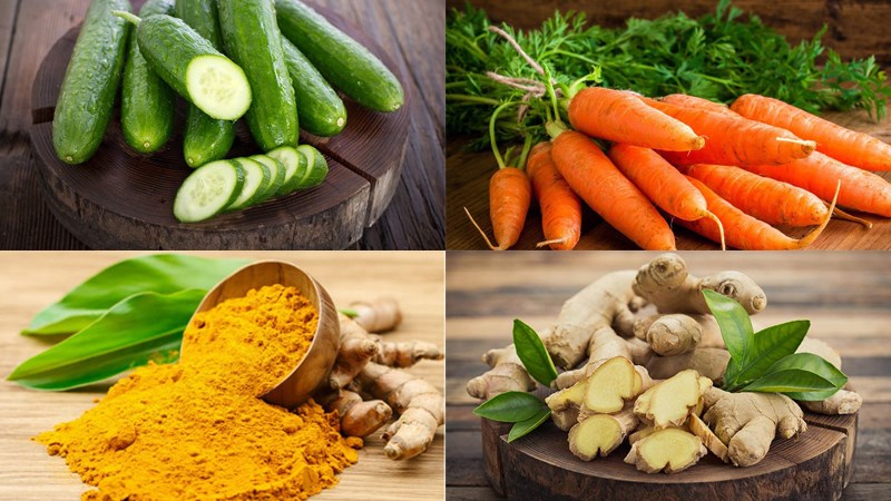 Nguyên liệu món ăn nước ép dưa leo