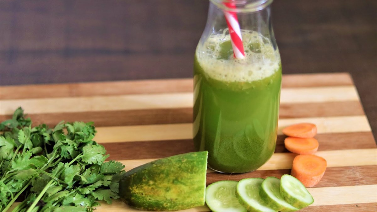 Nước ép dưa leo cà rốt