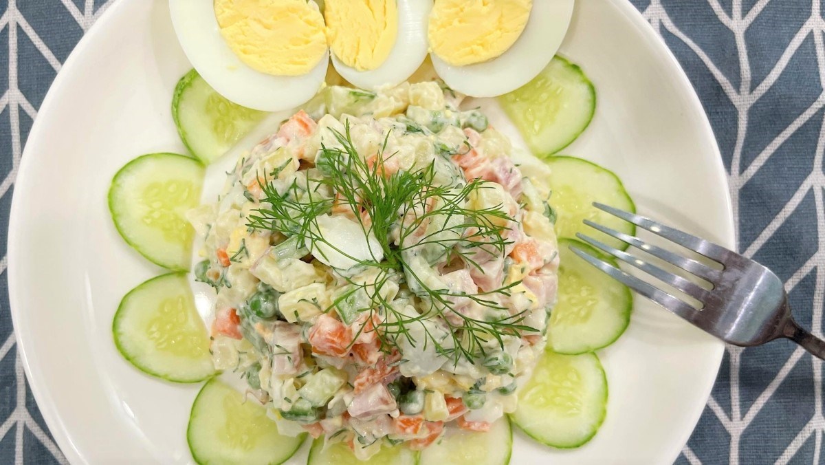 Salad Nga truyền thống