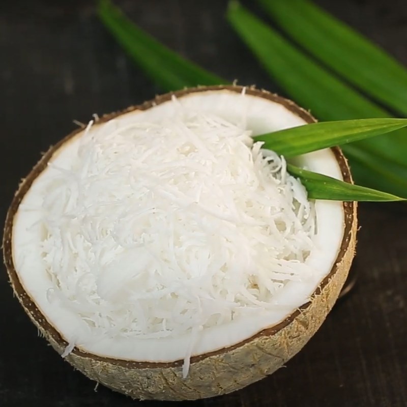 Bước 3 Sên dừa Bánh hồng truyền thống