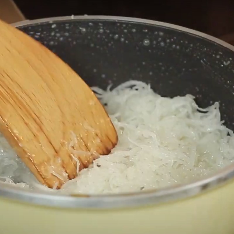 Bước 3 Sên dừa Bánh hồng truyền thống