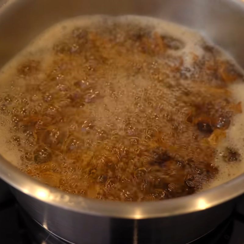 Bước 2 Sơ chế măng khô Bún ngan măng khô