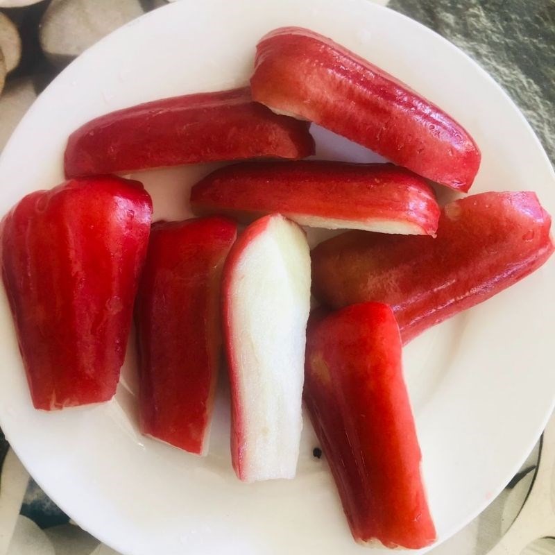 Bước 1 Sơ chế nguyên liệu Nước ép rau củ đỏ