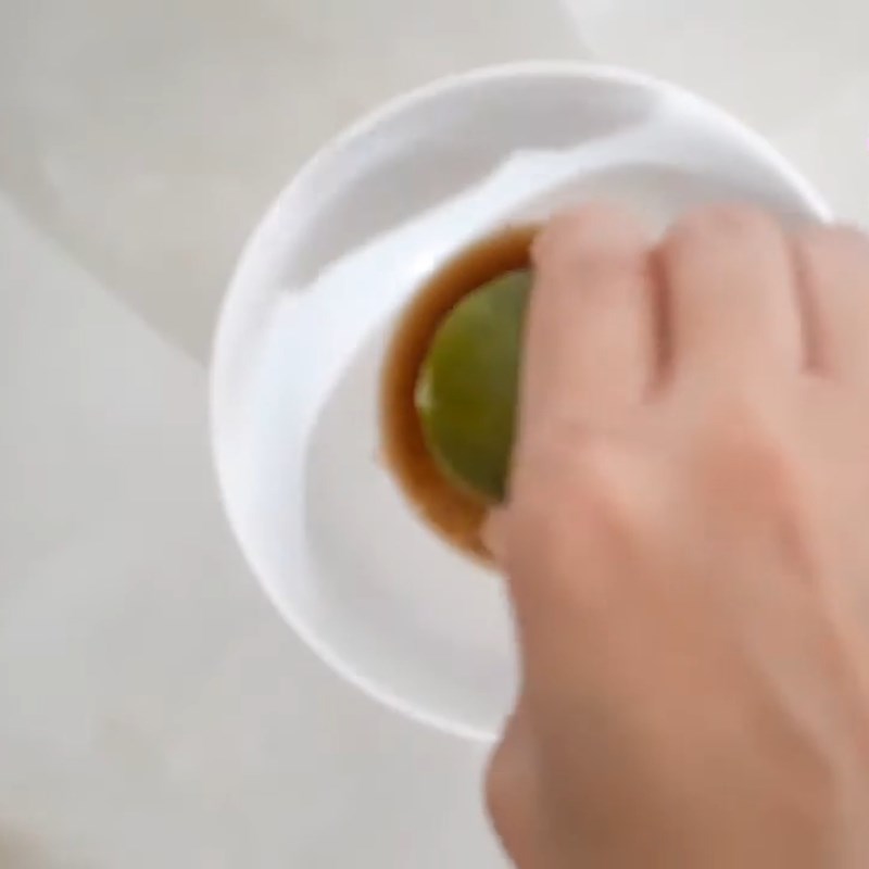 Bước 2 Làm nước mắm trộn gỏi Gỏi dưa leo khô cá lóc