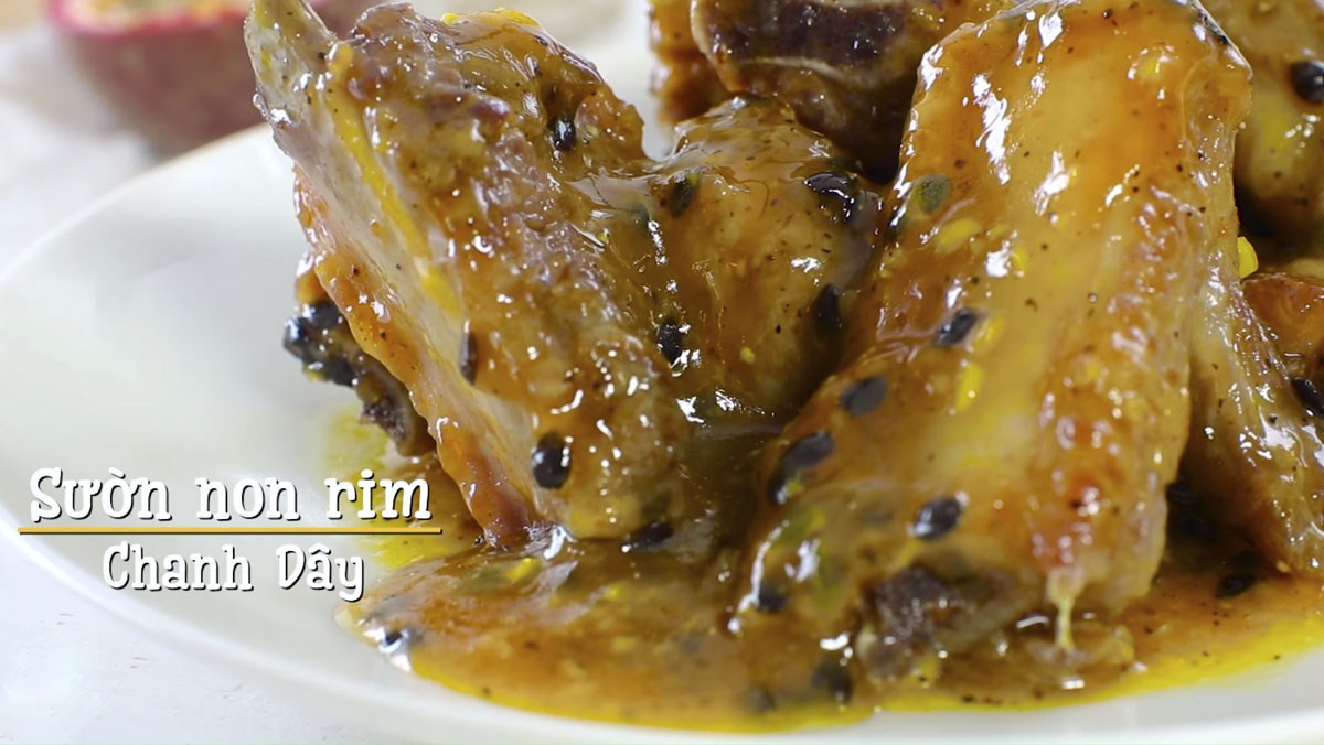 Sườn rim chanh dây