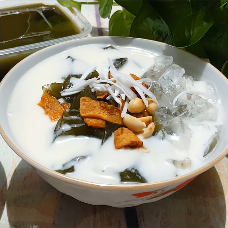 Bước 6 Thành phẩm Thạch găng bằng bột lá găng