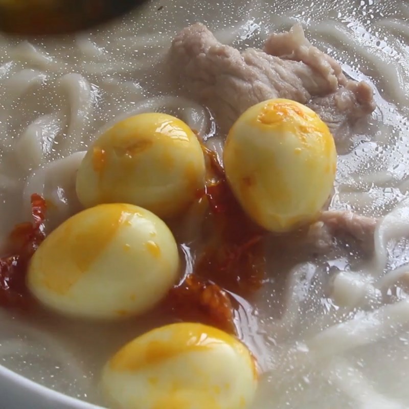 Bước 8 Thành phẩm Cháo canh Nghệ An xương heo