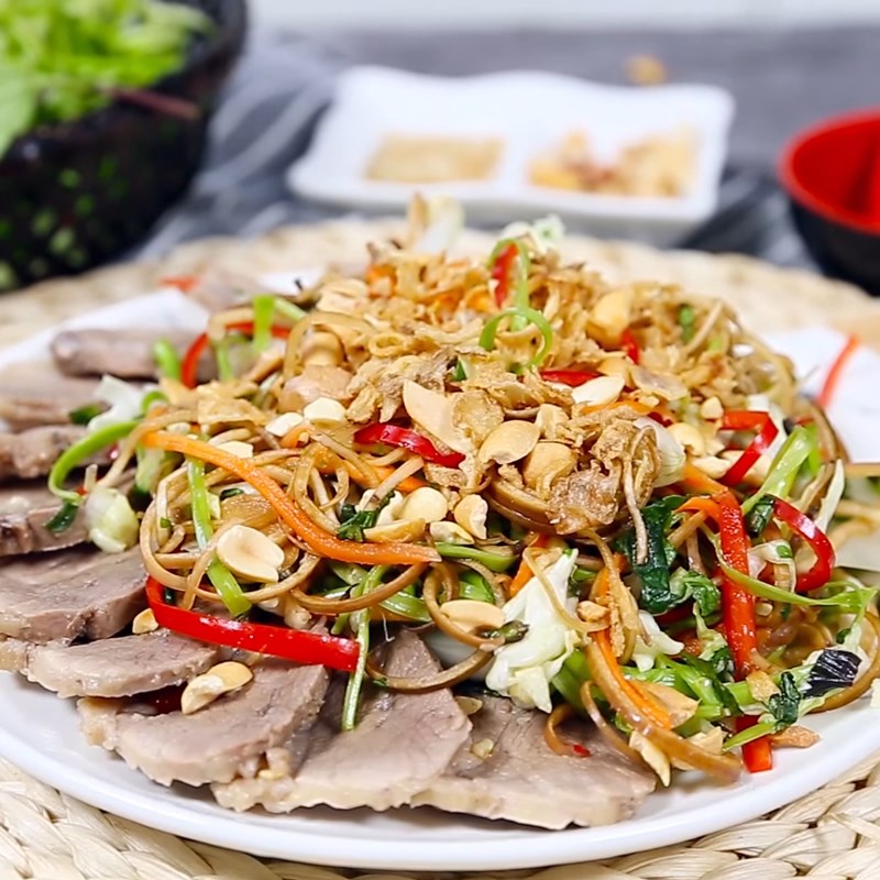 Bước 5 Thành phẩm Gỏi vịt rau muống
