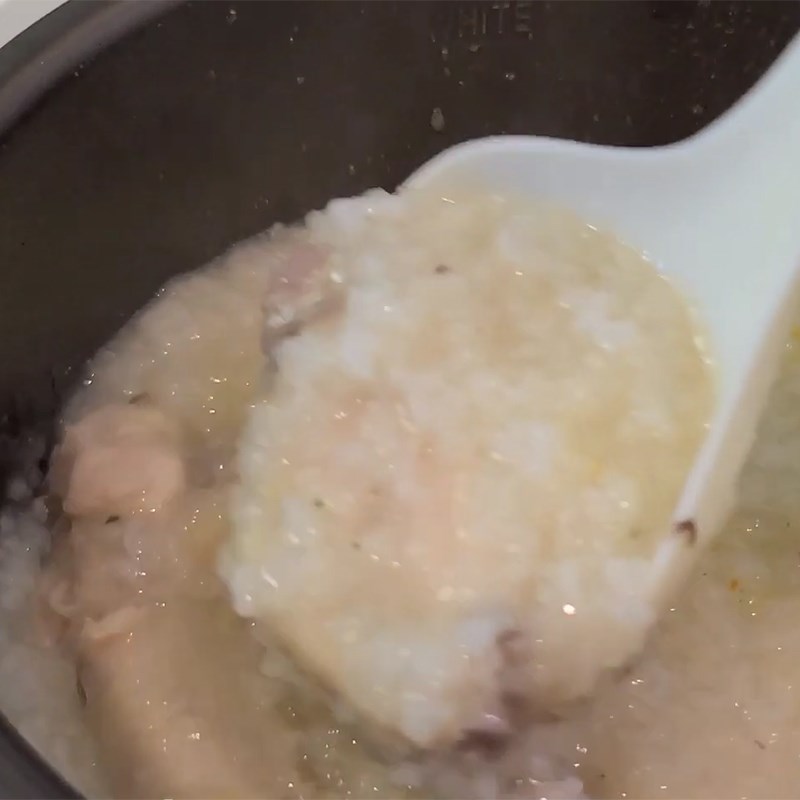 Bước 4 Thành phẩm Cháo gà nấu bằng nồi cơm điện Cuckoo