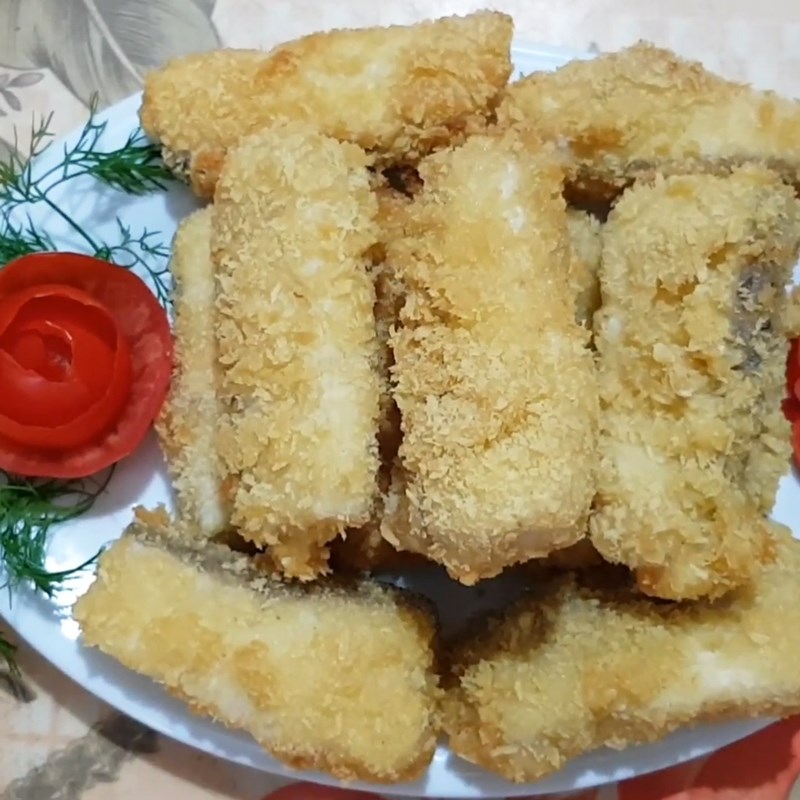 Bước 4 Thành phẩm Cá trắm chiên xù