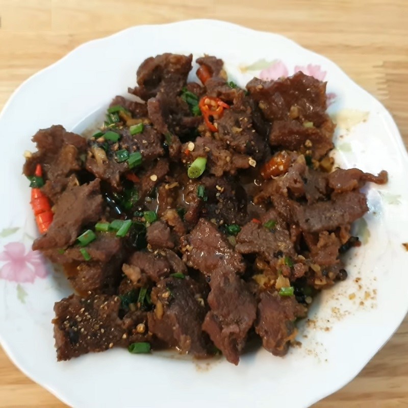 Bước 5 Thành phẩm Thịt trâu kho tiêu