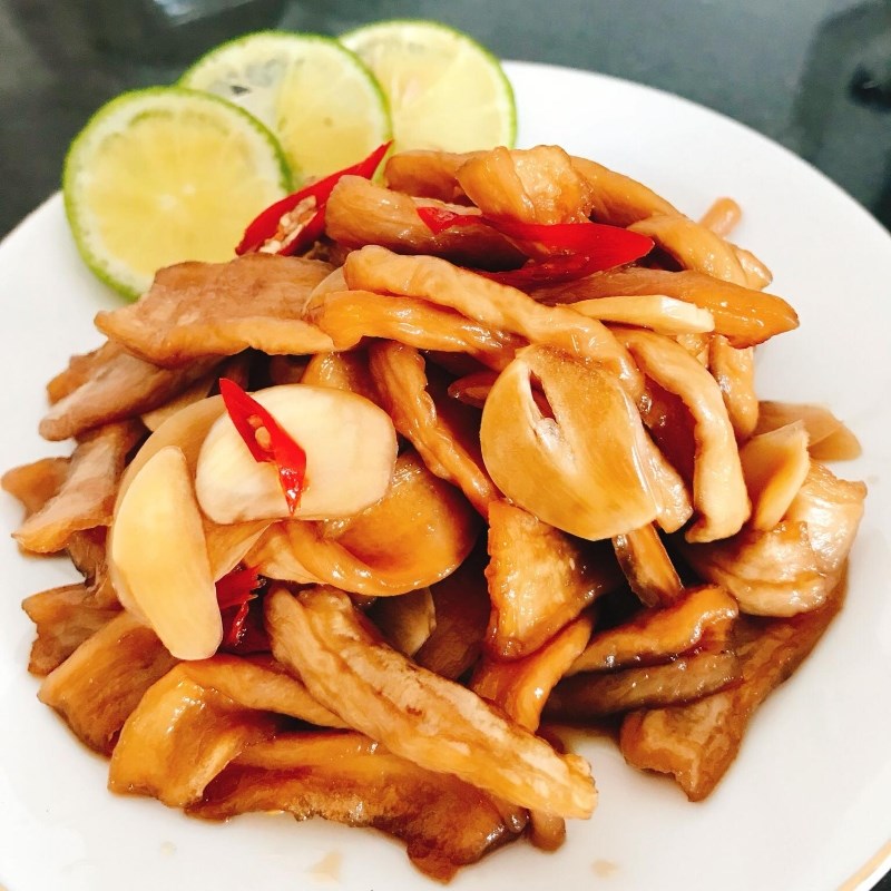 Bước 4 Thành phẩm Củ cải trắng ngâm nước tương
