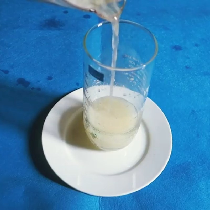 Bước 3 Thành phẩm Sinh tố nha đam