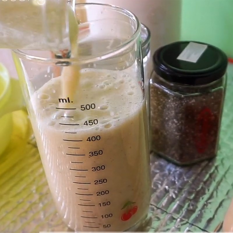 Bước 3 Thành phẩm Sinh tố nha đam dứa