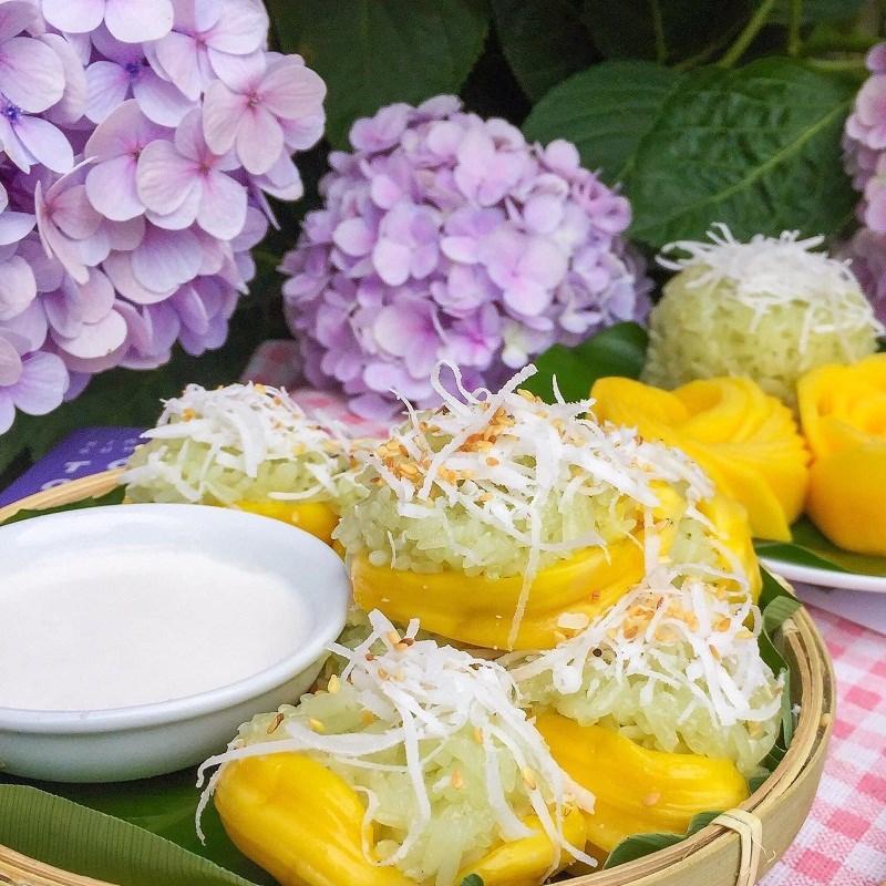 Bước 4 Thành phẩm Xôi mít bằng nồi cơm điện