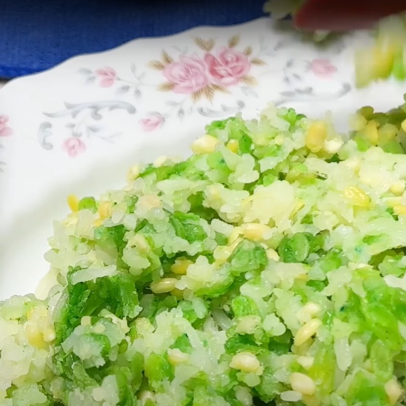 Bước 4 Thành phẩm Xôi cốm khô bằng nồi cơm điện