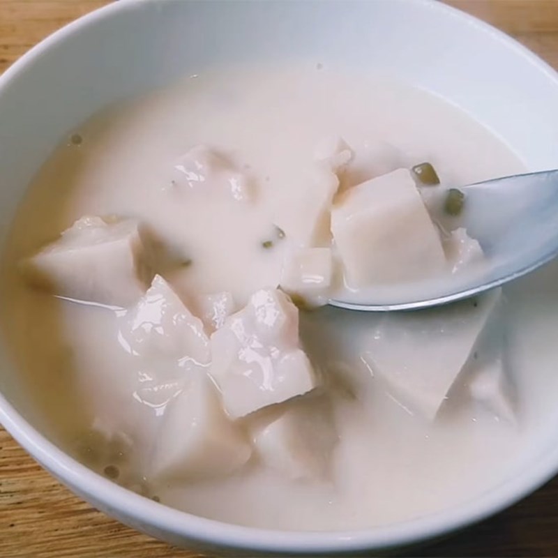 Bước 6 Thành phẩm Chè khoai môn đậu xanh