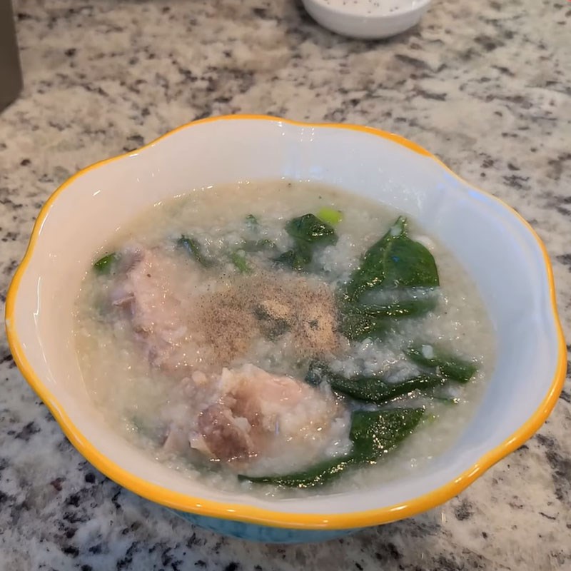 Bước 4 Thành phẩm Cháo sườn nấu bằng nồi cơm điện Cuckoo