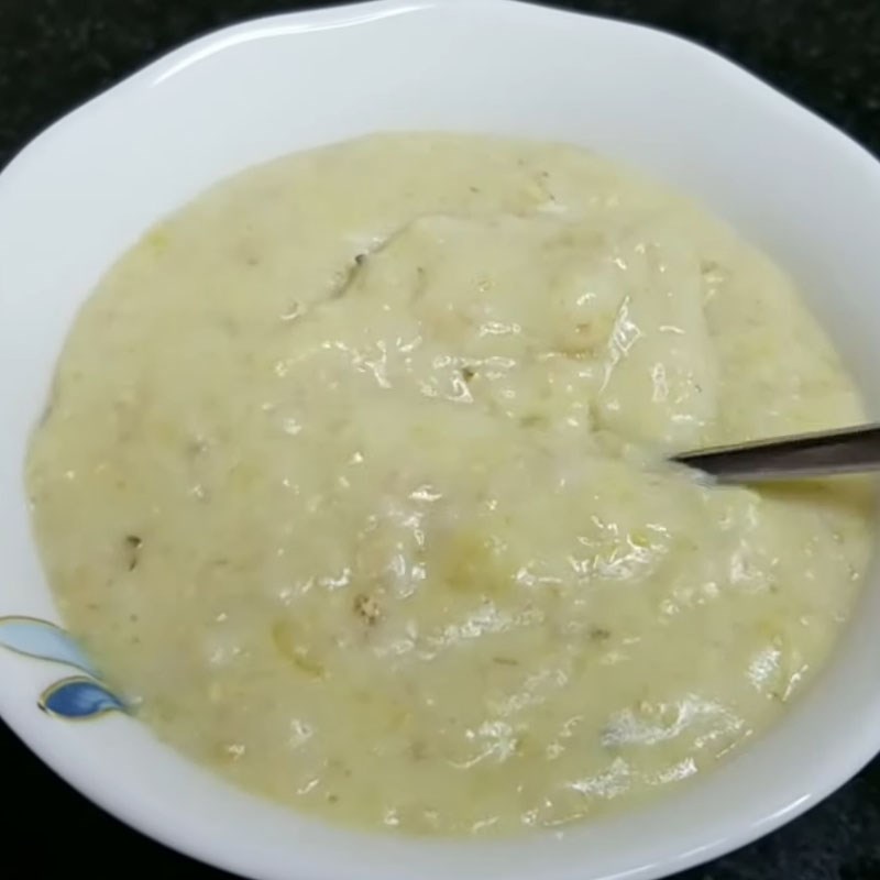 Bước 4 Thành phẩm Cháo yến mạch khoai lang cho bé ăn dặm