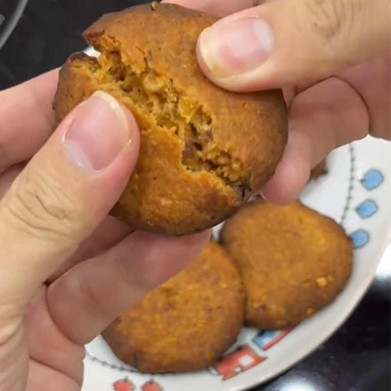 Bước 4 Thành phẩm Bánh chao từ bánh trung thu