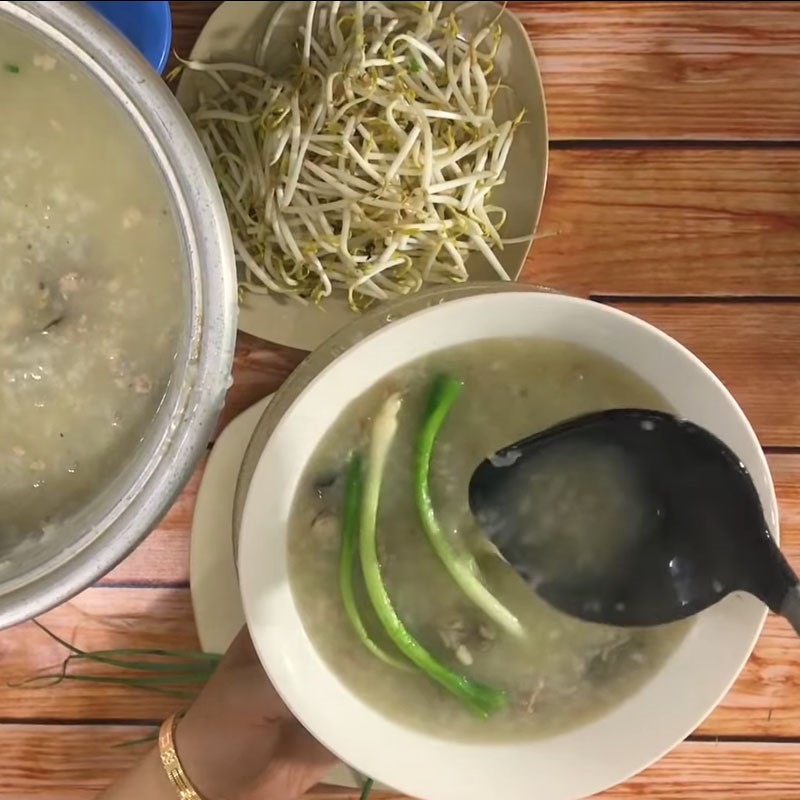 Bước 6 Thành phẩm Cháo hàu thịt băm